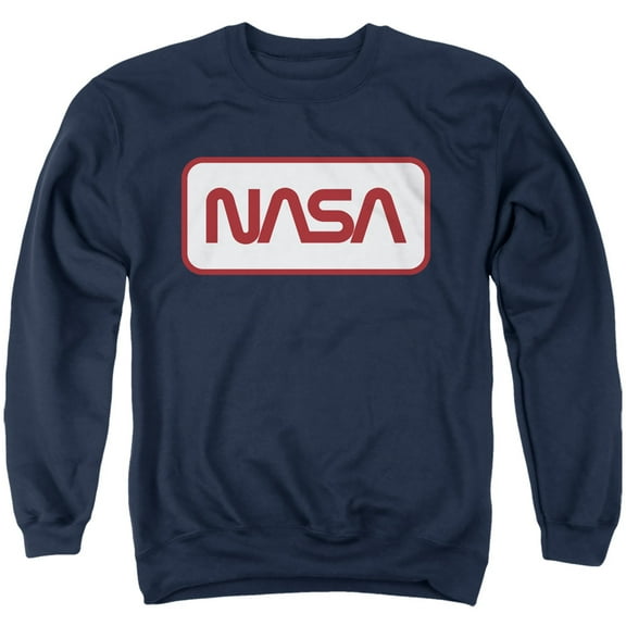 Nasa - Rectangular Logo - Crewneck Sweatshirt - XXX-Large