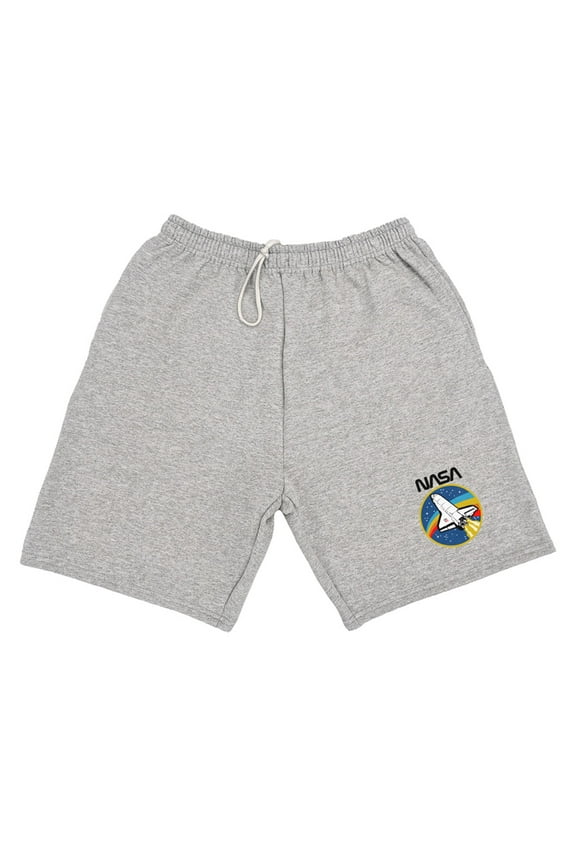 Nasa Retro Shuttle Emblem Mens Sweat Shorts
