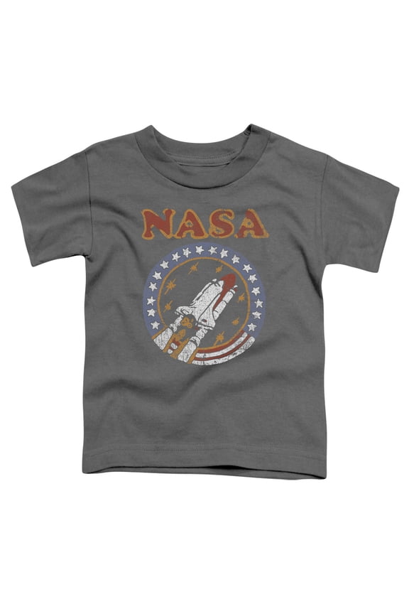 Nasa - Retro Shuttle - Toddler Short Sleeve Shirt - 2T