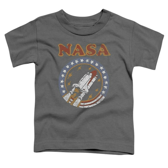 Nasa - Retro Shuttle - Toddler Short Sleeve Shirt - 3T