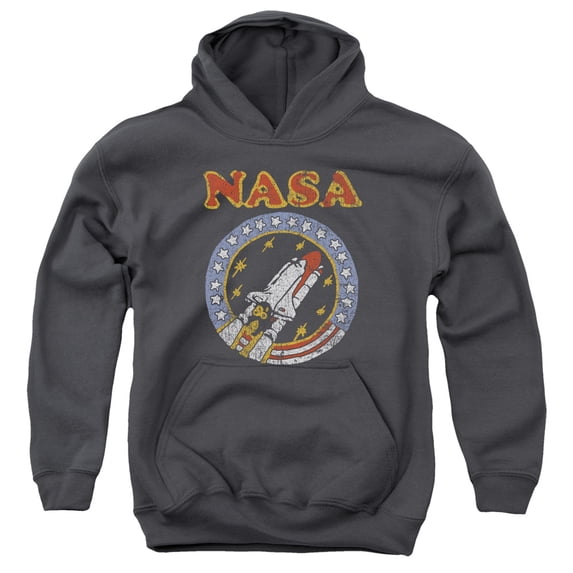 Nasa - Retro Shuttle - Youth Hooded Sweatshirt - Small