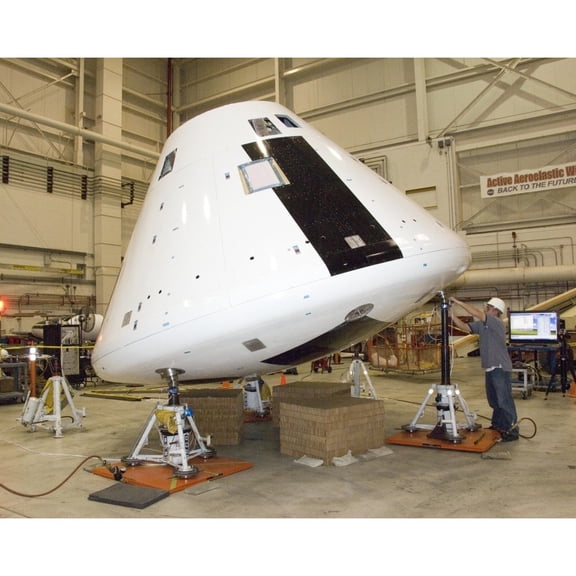 Nasa'S Orion Crew Module Under Development. Orion Will Take Astronauts To The International Space Station And Then Back