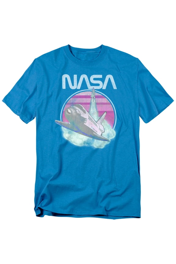 T-Shirt Shuttle Launch Unisex Graphic Tee For Men & Women