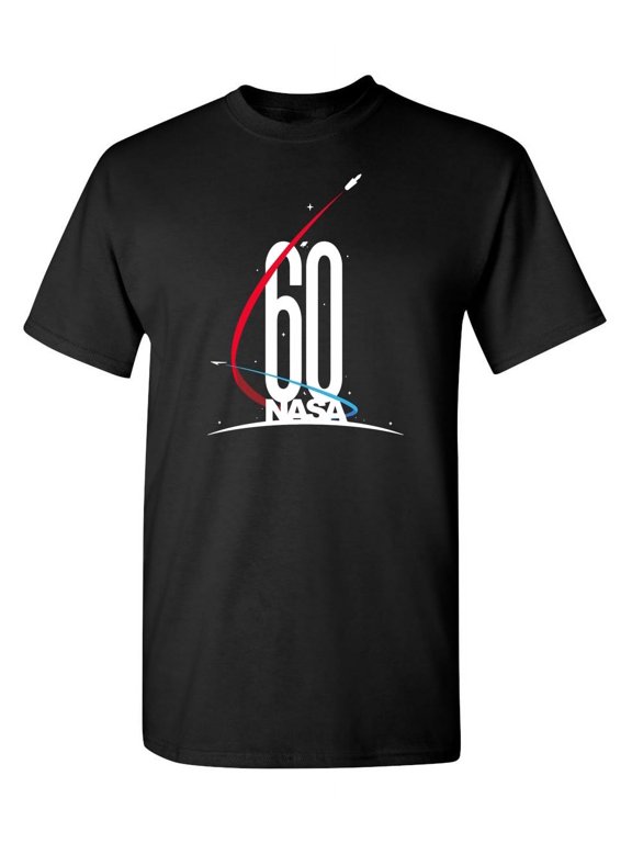 Nasa Sixteenth Anniversary Logo Sarcastic Funny Graphic T Shirt Adult Humor Fit Well Tee Christmas Apparel Gift Birthday Anniversary Novelty Premium Tshirt
