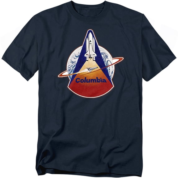 Nasa T-Shirt Sts 1 Mission Patch Unisex Graphic Tee For Men & Women