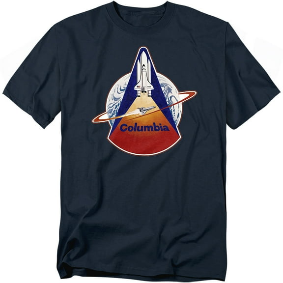 Nasa T-Shirt Sts 1 Mission Patch Unisex Graphic Tee For Men & Women