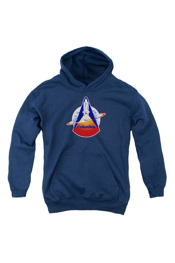 Nasa - Sts 1 Mission Patch - Youth Hooded Sweatshirt - Medium
