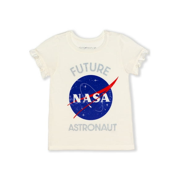 Nasa Toddler Girls' Short Sleeve Tee