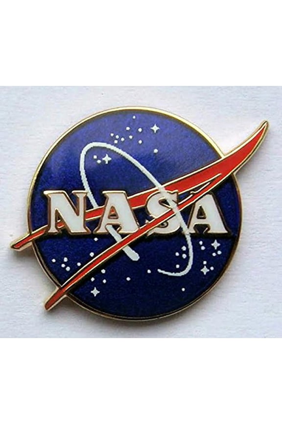 Vector Logo Pin Official Nasa Space Program