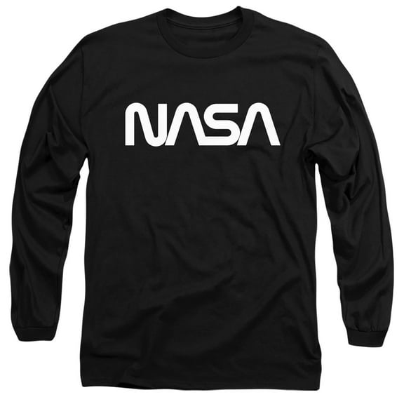 Nasa - Worm Logo - Long Sleeve Shirt - Large