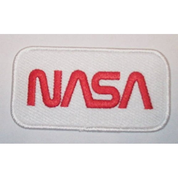 Nasa Worm Logo Original Ab Emblem Space Program Patch Made in USA