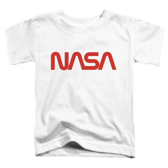 Nasa - Worm Logo - Toddler Short Sleeve Shirt - 3T