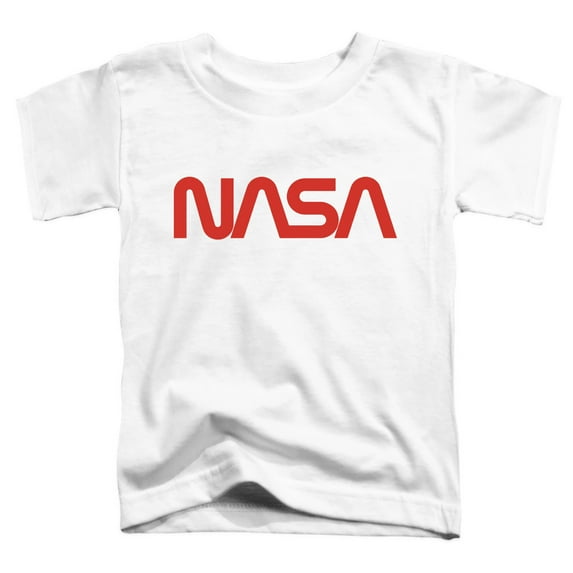 Nasa - Worm Logo - Toddler Short Sleeve Shirt - 4T
