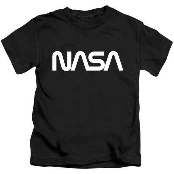 Nasa Worm Logo Youth 18/1 T-Shirt Black