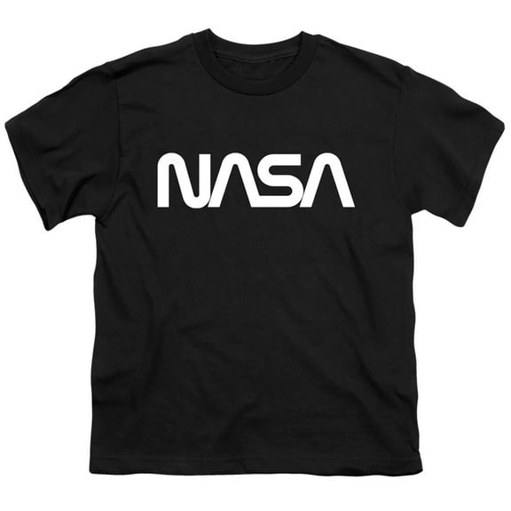Nasa - Worm Logo - Youth Short Sleeve Shirt - Large
