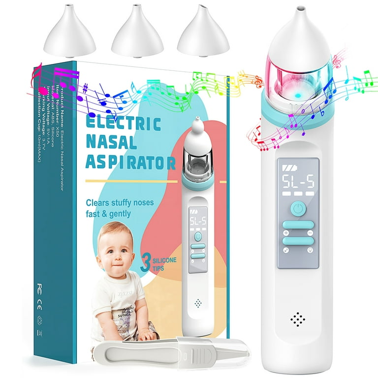 Electric Baby Nasal Aspirator Newborn Nose Sucker Cleaner Suction With Booger  Pickers Automatic Mucus Removal For Infants Kids - Household Health  Monitors Accessories - AliExpress
