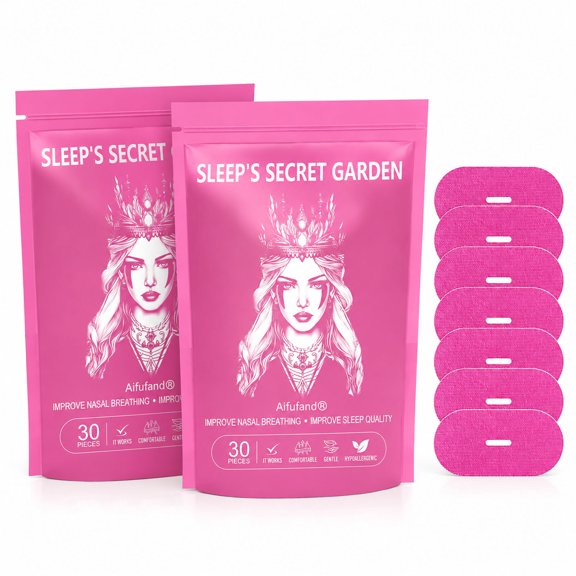 Nasal Breathing Strips  60 Count, Comfortable & Hypoallergenic Nose Patches to Help Open Nasal Passages for Better Sleep