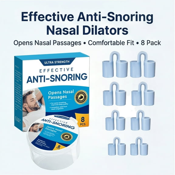 Nasal Dilators for Sleeping,Breathe Easier, Sleep Better,Prevent Snoring and Improve Sleep Quality,8pcs（B）