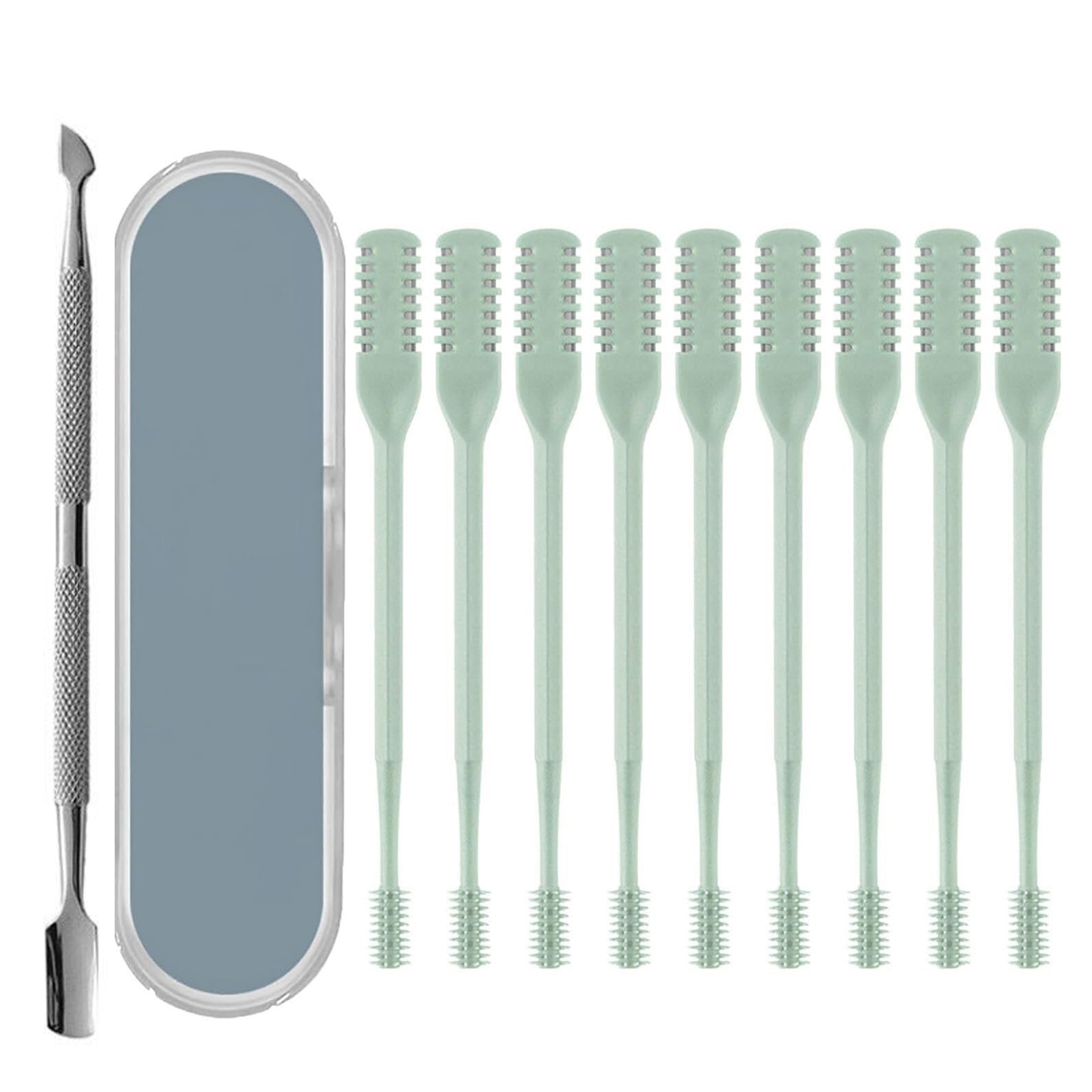 Nasal Hair Cutter, 360 Degree Rotating Nose Hair Trimmer Safe Double