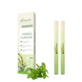 thumbnail image 1 of Nasal Inhaler Sticks - 2 Pieces - Natural Diffuser Pen Upgraded Purifier Pens for Sleep Support Reduced Stress Oral Freshening Breath Diffusers Set Pocket Sized Extracts Cleansing Makeup Organizers, 1 of 5