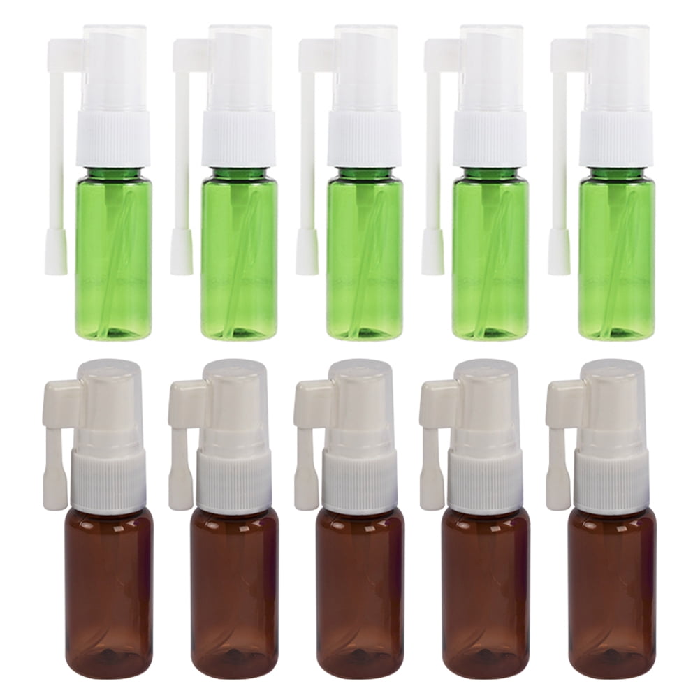 Nasal Spray Bottle 10pcs Refillable Nasal Spray Bottle Pump Spray