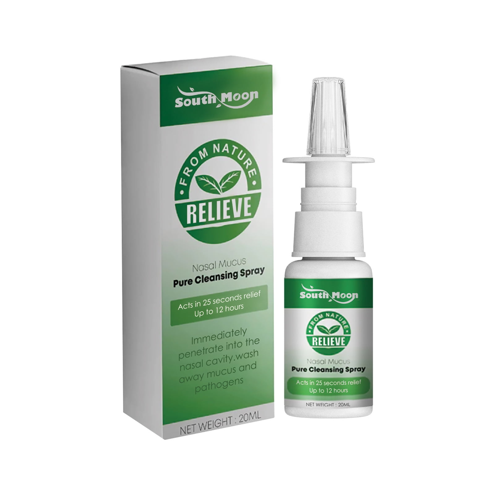 Nasal Spray, Nasal Mucus Cleansing Spray, Relieve Nose Blockage
