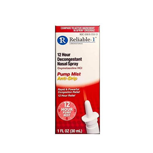 Nasal Spray by Reliable 1 Laboratories 12 Hour Relief Nasal