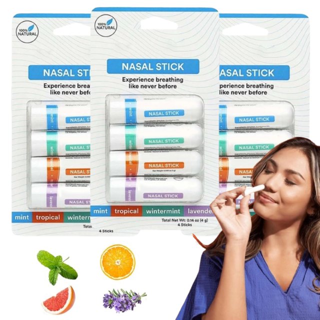 Nasal Stick, Therapeutic Nasal Inhaler Stick, Vapor Inhaler Nasal Stick