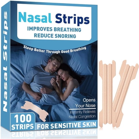 Nasal Strips for Snoring,Anti Snoring Device for Men & Women, Improved Airflow and Comfortable Fit