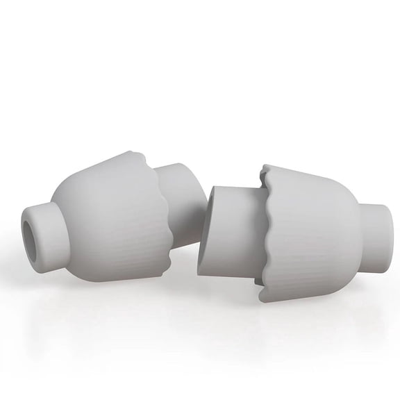 NasalFresh MD Replacement Nose Pillows for CPAP Masks, Pair Soft Rubber for Comfort & Durability