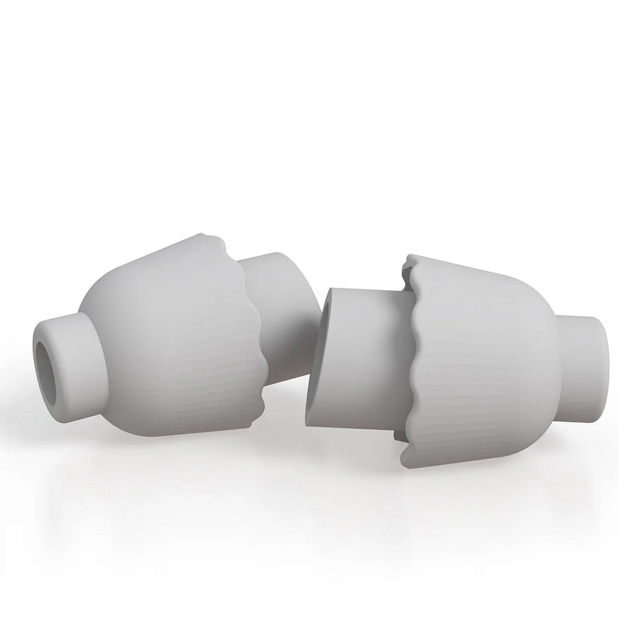 NasalFresh MD Replacement Nose Pillows for CPAP Masks, Pair Soft Rubber for Comfort & Durability