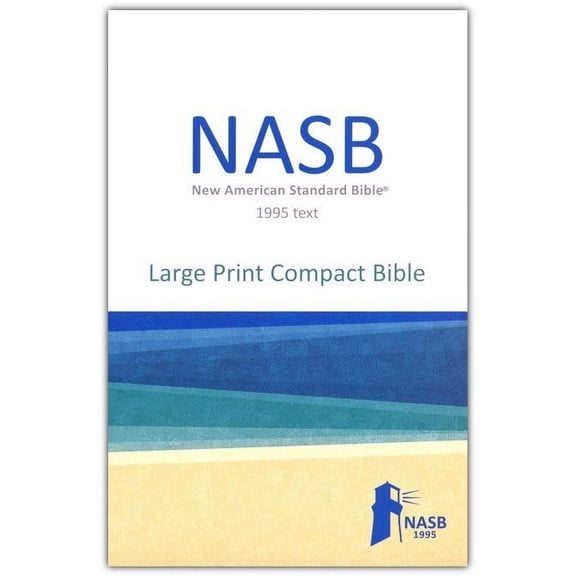Nasb 1995 Large Print Compact Bible---Soft Leather-Look, Brown