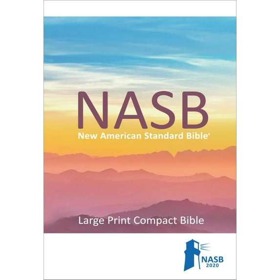 Nasb 2020 Large-Print Compact Bible---Soft Leather-Look, Red