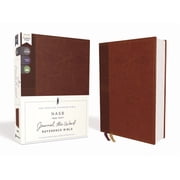 Nasb, Journal the Word Reference Bible, Leathersoft Over Board, Brown, Red Letter Edition, 1995 Text, Comfort Print: Let, (Hardcover)