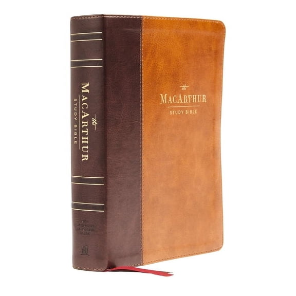 Nasb, MacArthur Study Bible, 2nd Edition, Leathersoft, Brown, Thumb Indexed, Comfort Print: Unleashing God's Truth One V, (Hardcover)