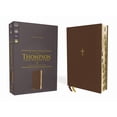 thumbnail image 1 of Nasb, Thompson Chain-Reference Bible, Leathersoft, Brown, 1995 Text, Red Letter, Thumb Indexed, Comfort Print, (Hardcover), 1 of 9