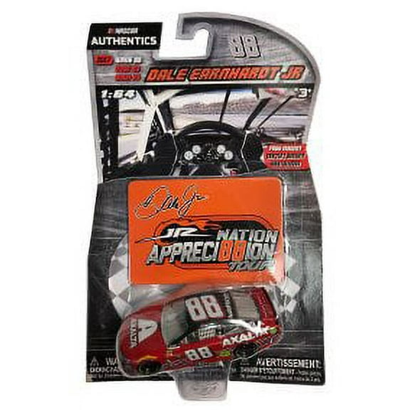 Nascar Authentics Dale Earnhardt Jr. 2017 Wave 88 1:64 Scale Axalta Last Ride Diecast Car with Appreci88ion Homestead Magnet