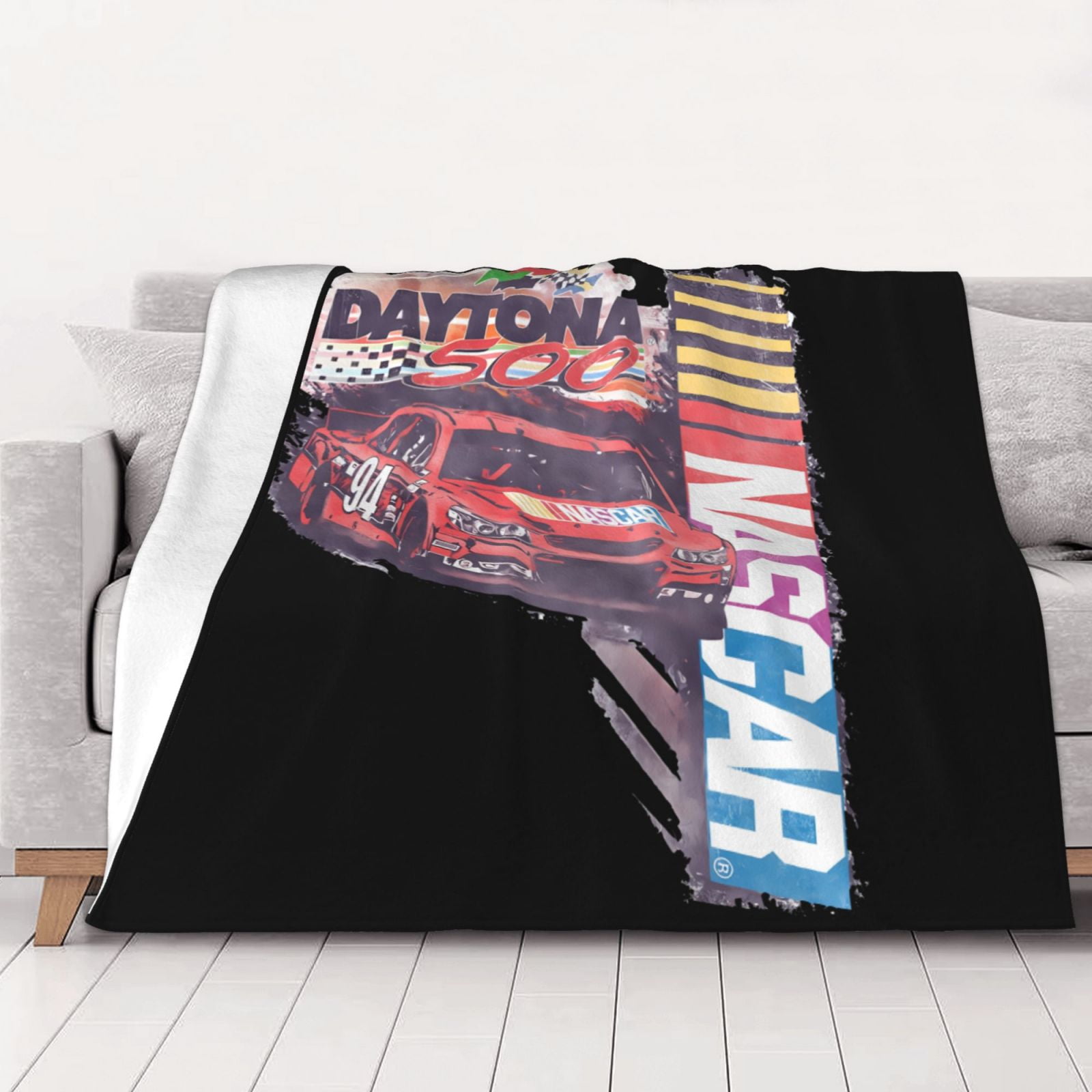 Nascar Facecloth Thickened Blanket Warm And Cozy Is The Best Choice For
