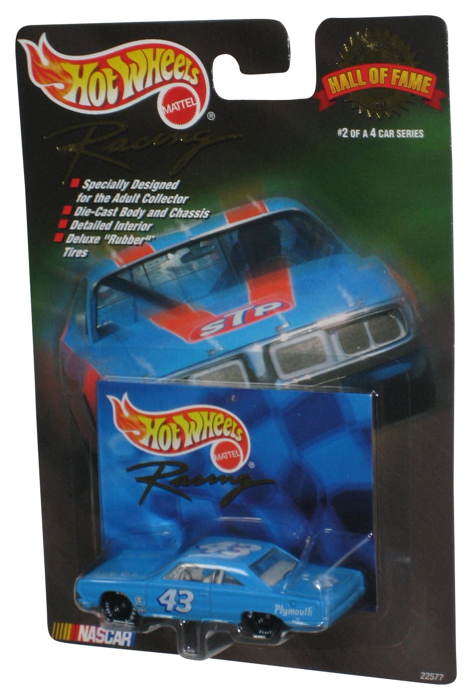 Nascar Hot Wheels Racing (1998) Blue '64 Belvedere Richard Petty