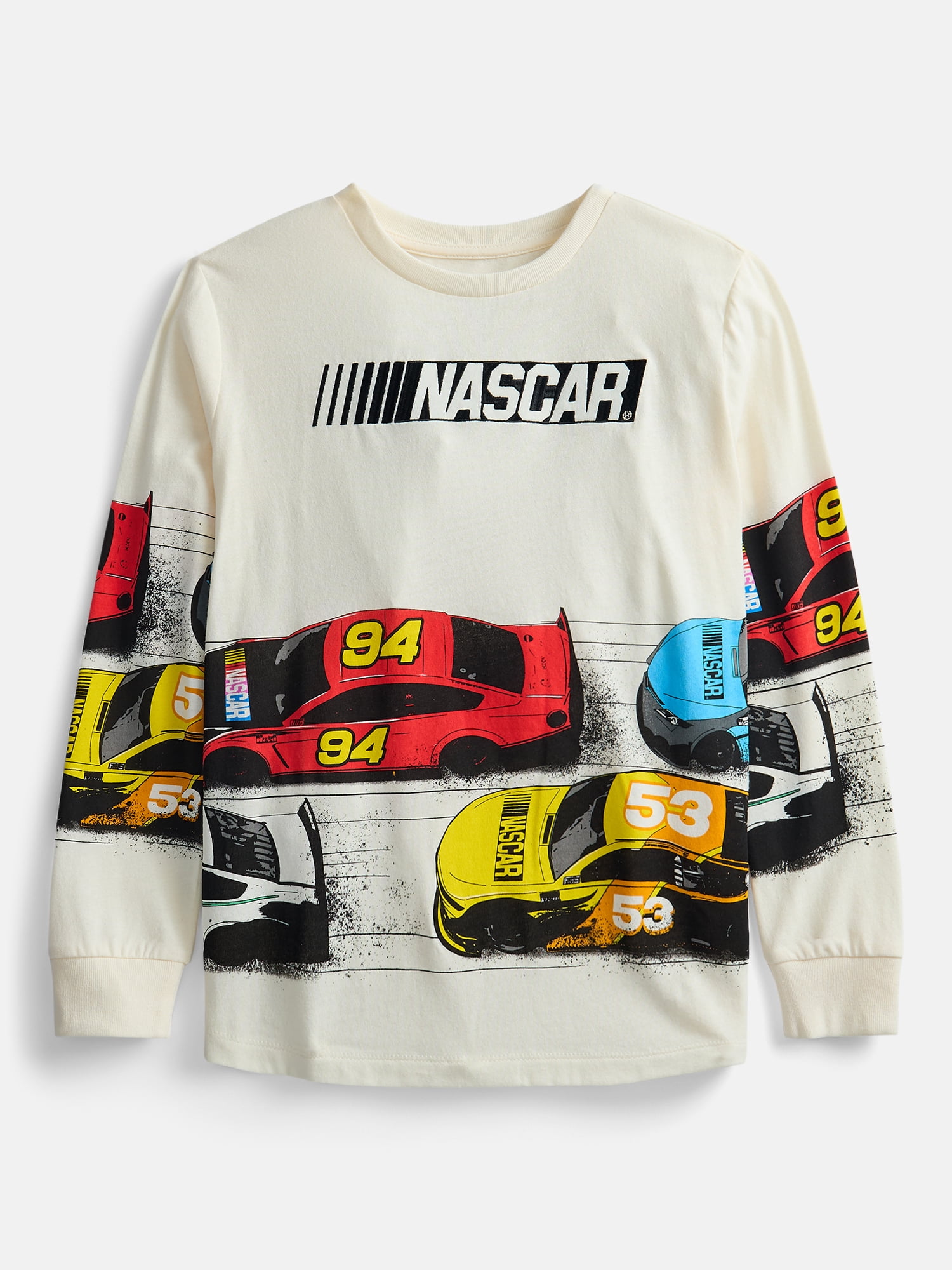 NASCAR Boys Long Sleeve T-Shirt, Sizes XS 4/5-XXL 18/20