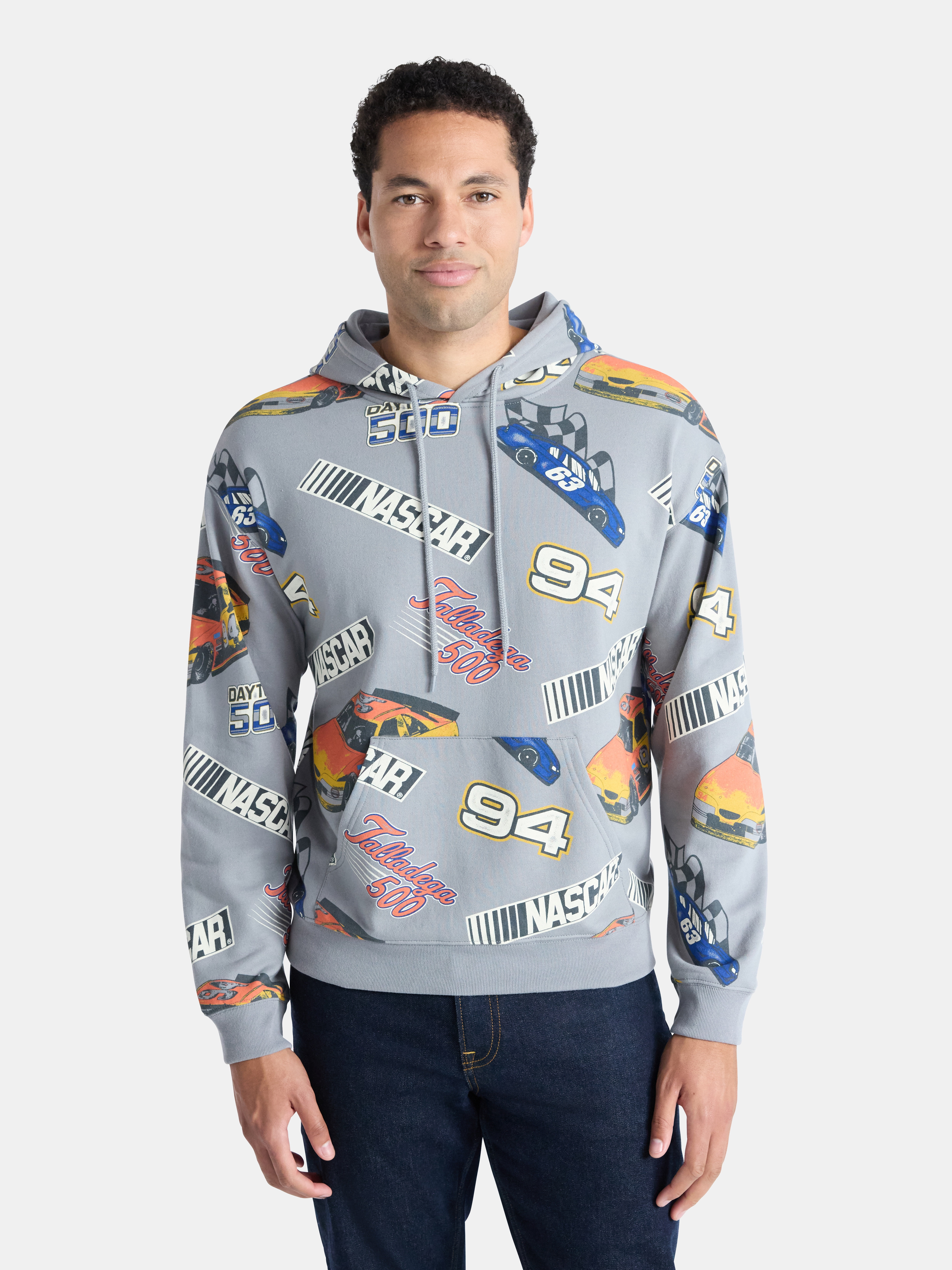 NASCAR Men's and Big Men's Graphic Hoodie, Sizes S-3XL