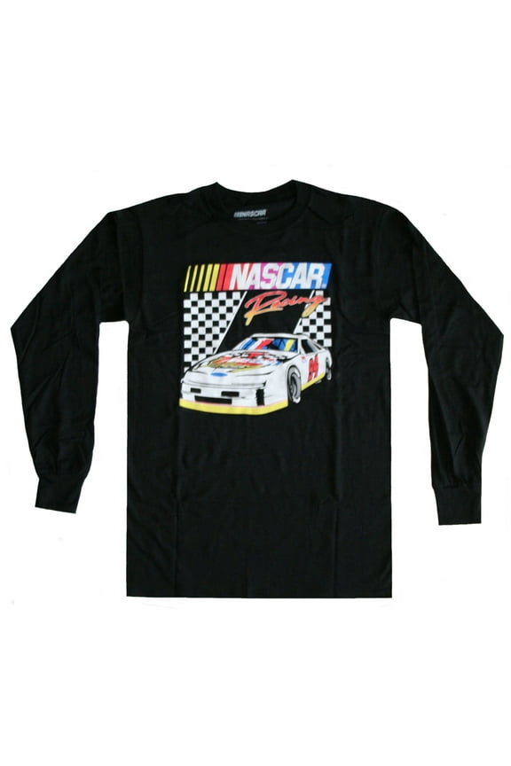 Racing Long Sleeve Men's T-Shirt (Large)