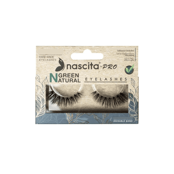 Nascita Green Natural Vegan False Eyelashes 110 1 Piece