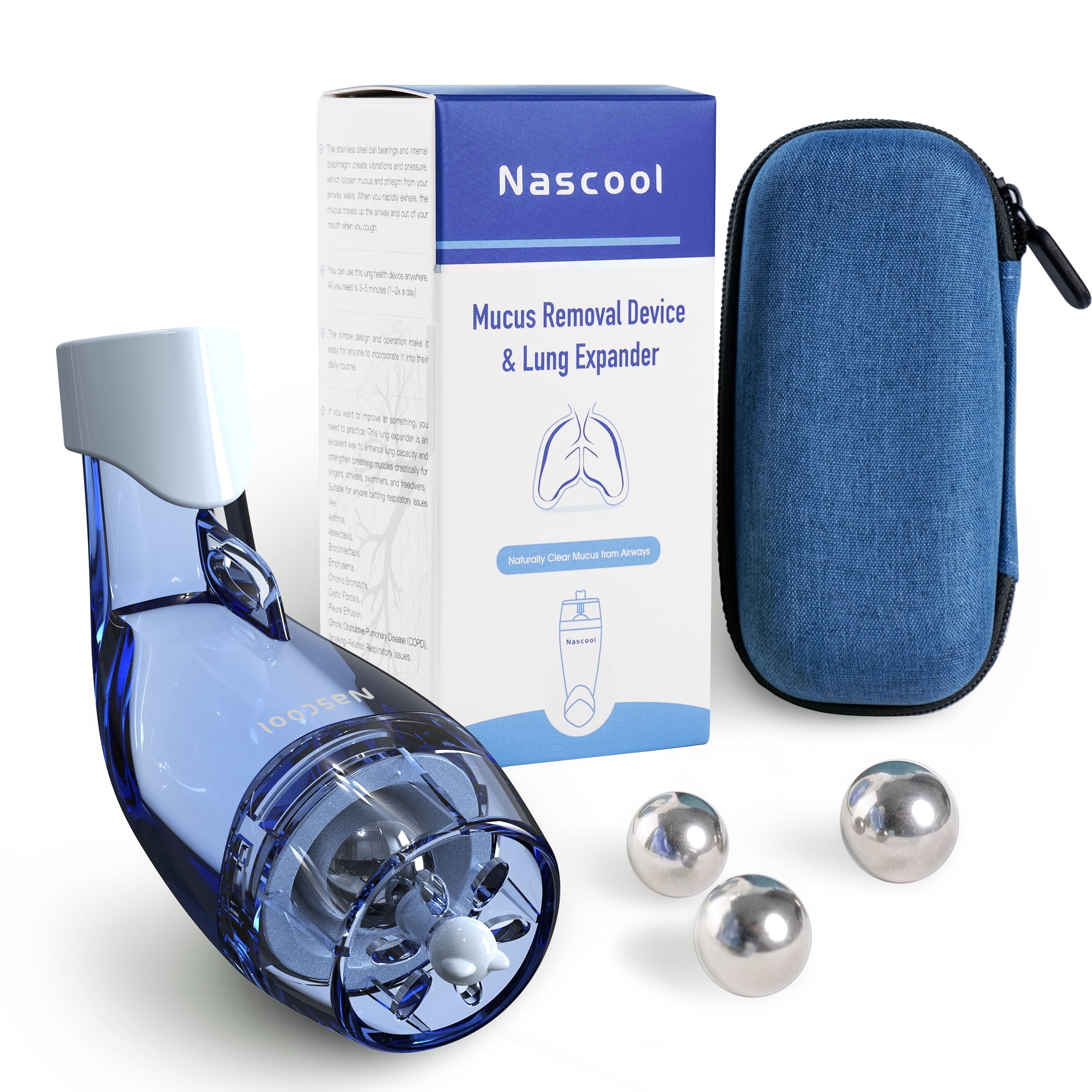 Airphysio Lung Expansion & Mucus Removal Device