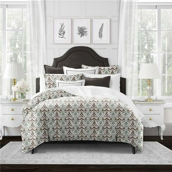 Nash Seafoam Twin Coverlet & 1 Pillow Sham Set - 3 Piece