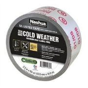 Nashua 324A 1542698 2.5" x 60 Yard Roll of HVAC Silver Foil Tape