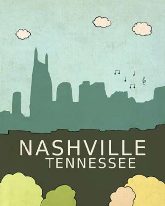 Nashville Canvas Art - Lisa Barbero (24 x 30)