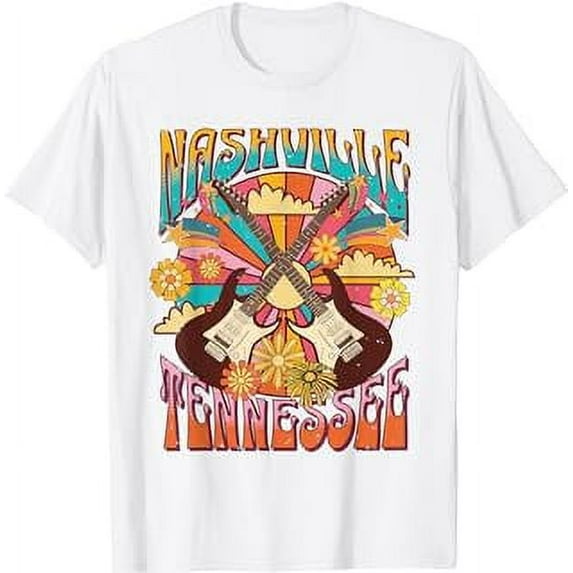 Nashville Country Music City Girls Trip Retro Nash Bash Bach T-Shirt