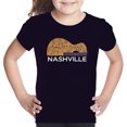 thumbnail image 1 of Nashville Guitar - Girl's Word Art T-Shirt, 1 of 2