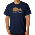 thumbnail image 1 of Nashville Guitar - Men's Word Art T-Shirt, 1 of 2
